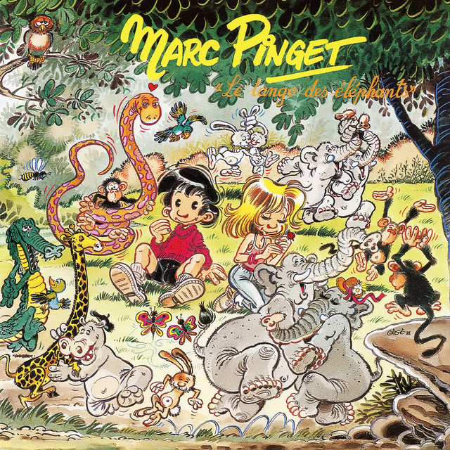 Album Le tango des éléphants - Marc Pinget chante pour les enfants