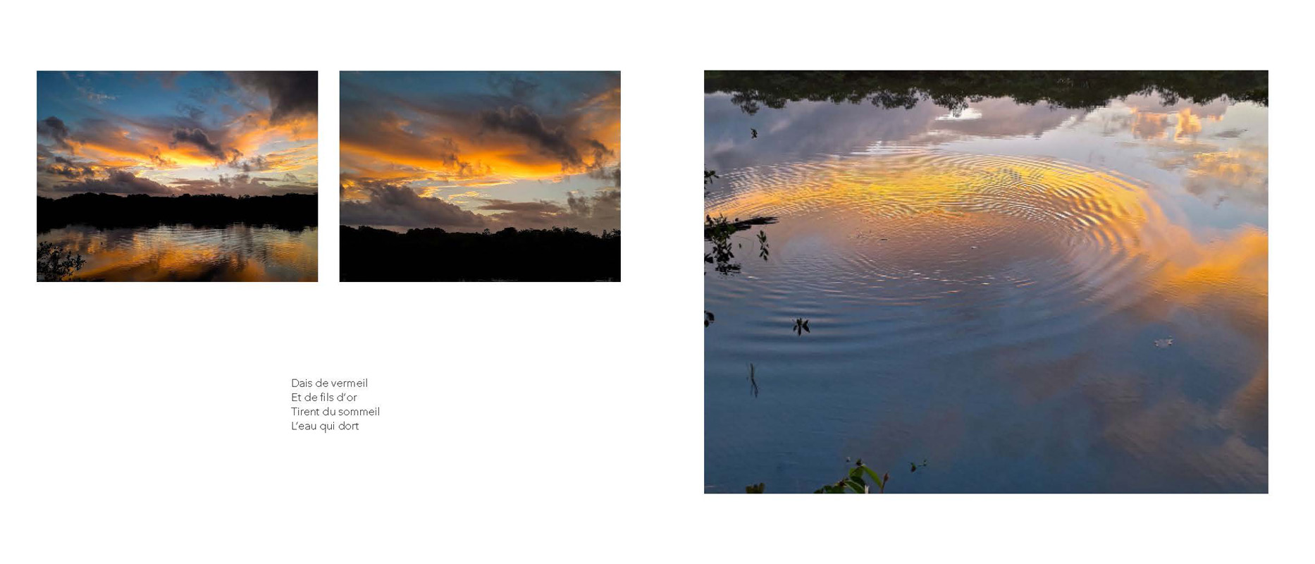 Marc Pinget, écrivain poète à Montsinery en Guyane. Recueil de poèmes 2018 : Clouduages