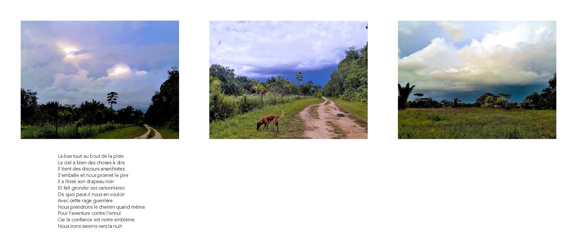 Marc Pinget, écrivain poète à Montsinery en Guyane. Recueil de poèmes 2018 : Clouduages